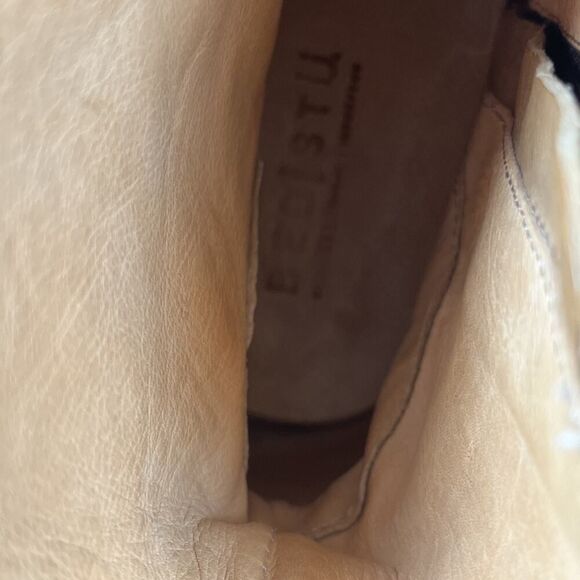 Bed Stu Womens Size 10 Cobbler Blaire Distressed Lace Zip Brown Leather Bootie - Picture 7 of 10